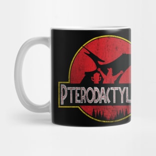 Pterodactyl Bros. (distressed) Mug